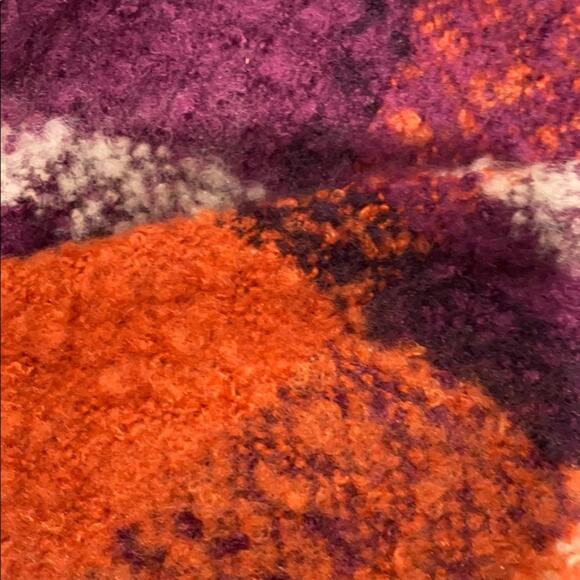 David and young plaid Triangle Scarf - Picture 6 of 8